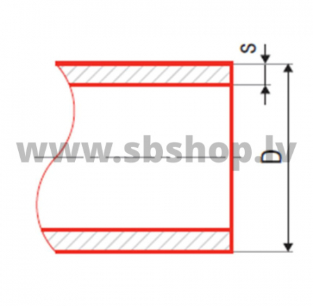 Pelēka plastmasa caurule FASER HOT S4 SDR9 D110x12.3 PP-RCT Fv-Plast