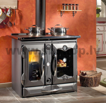 Centrālapkures plītis TERMOSUPREMA COMPACT nero