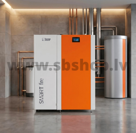 Smartfire HKS LAZAR granulu katls EC15kW 240L, 3bar, ar automātisko siltummaiņu, degļa tīrīšanu