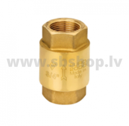 Pretvārsts BUGATTI 2" PN18 ar metāla vārstuli