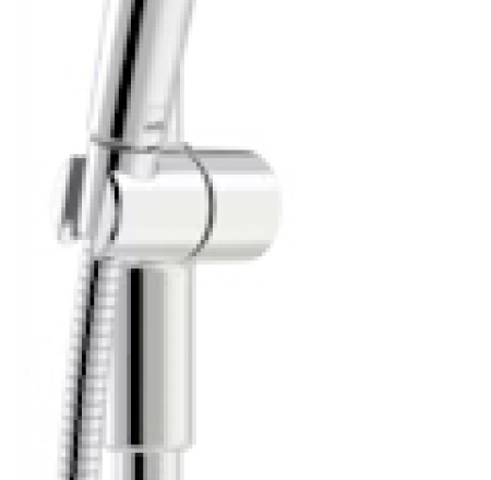 ORAS STYLE 3jet dušas komplekts ar plauktu, hroms