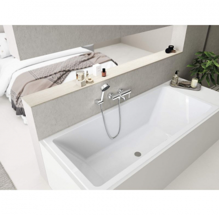 ORAS STYLE vannas maisītājs no sienas ar pārslēdzēju, hroms