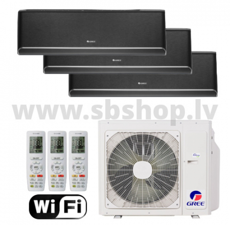 GREE Kondicionieris āra bloks FREE MATCH 7,1/8,6kW līdz 3 iekšējiem blokiem