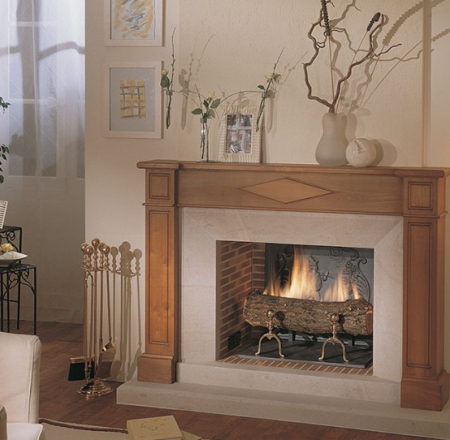 Kamīna apdare EPERNAY pusiebūvējama