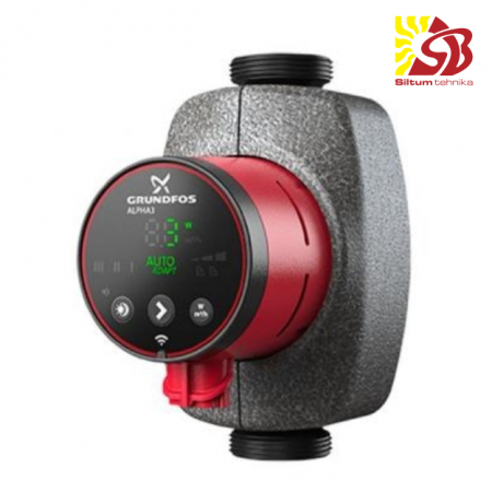 Grundfos cirkulācijas sūkņi ALPHA3 32-40 180mm