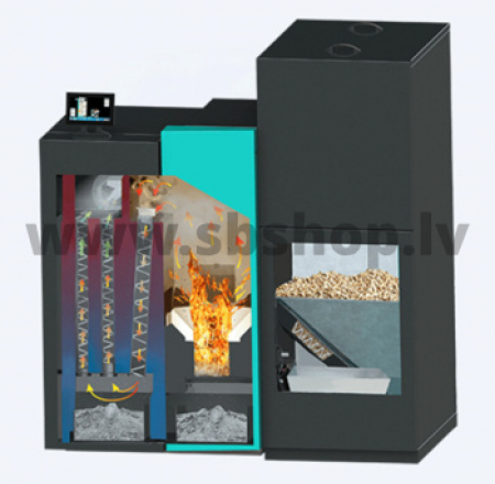 CENTROMETAL PEL-TEC 18 LAMBDA Granulu apkures katls