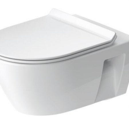 WC Duravit No.1 Rimless piekaramais ar soft close vāku, balts