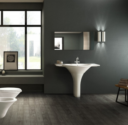 HATRIA SCULTURE izlietne 110x58cm ar pjedestālu