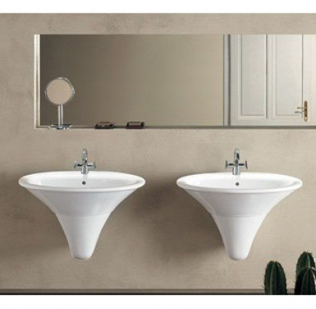 HATRIA SCULTURE izlietne 77x58cm ar puskāju