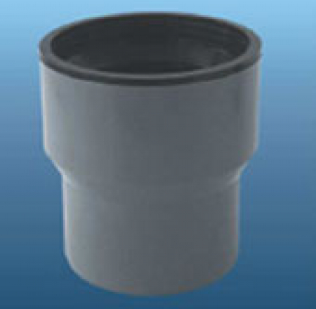 Iekšējās kanalizācijas pārejas uz čuguna cauruli (pl.-c) d100