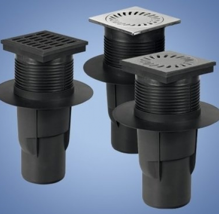 Lietus ūdens noteces KVS DN110 LI čuguna