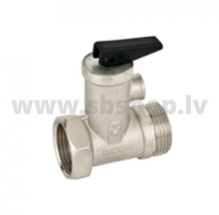 Pretvārsts boilerim ar nolaidi BUGATTI 1/2"