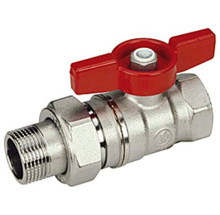 Lodveida ventiļi ar izjaucamo savienojumu GIACOMINI 1''