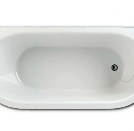 Vanna VARIO M 156x75cm balta+sifons + 2 stūru noapaļošana