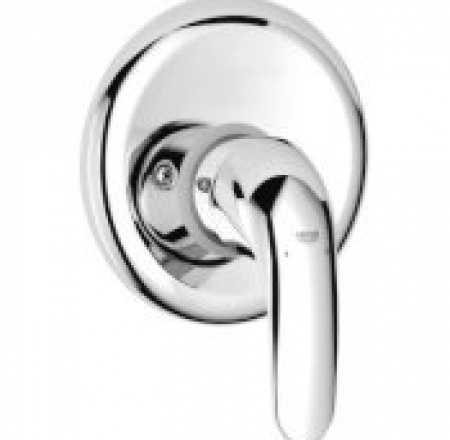 Maisītājs Euroeco dušai iebūvētais, hroms