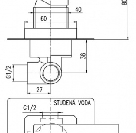 RAV LOIRA dušas maisītāji bez pārslēga LR583