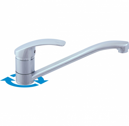 RAV MISISIPI virtuves maisītāji grozāms, 225mm, hromēts