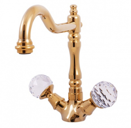 RAV SWAROVSKI izlietnes maisītaji ar Swarovski BRILLIANCE121.5Z, zelta