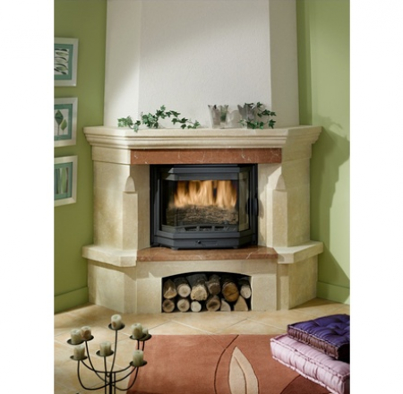 Kamīna apdare SOLO CS 23 stūra