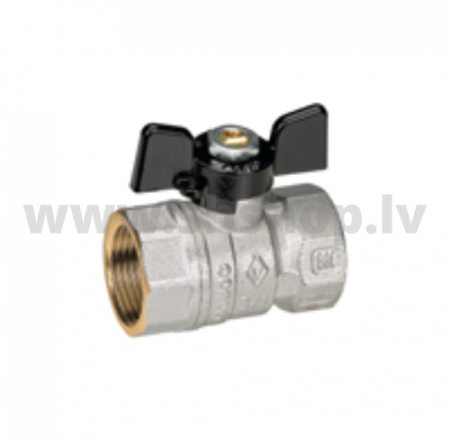 Ventīlis BUGATTI i-i 1'1/4" ar tauriņa rokturi