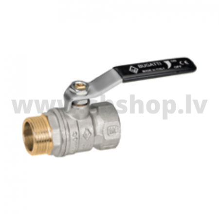 Ventīlis BUGATTI i-a 1/2" ar garo rokturi