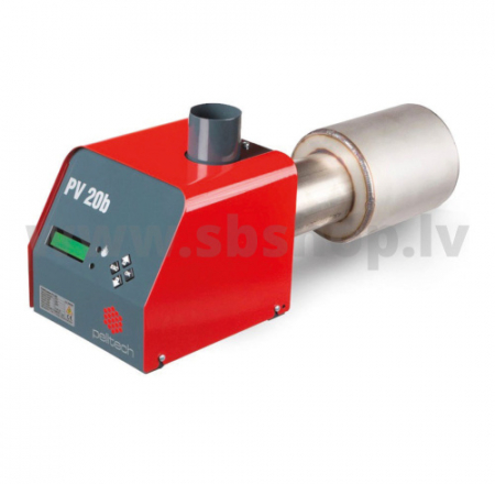 Granulu deglis PELLTECH PV20B 10- 20 kW ar pneimo tīrīšanu