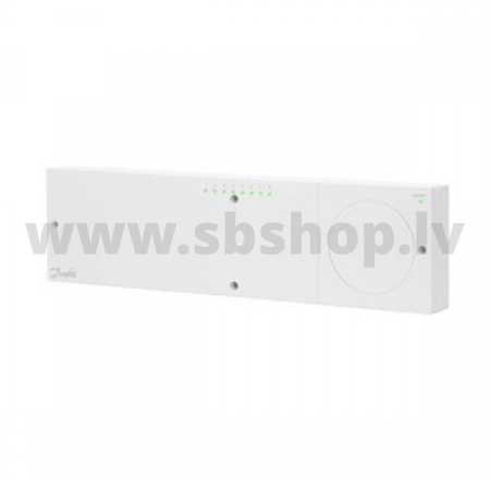 Danfoss Icon grīdas apsildes regulators, 8/14 zonas ar dzesēšanas un temp.pazem. funkcijām, 230V