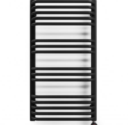 Dvieļu žāvētājs TERMA A01 1060/530mm melns matēts ar sildelementu MOA 600W