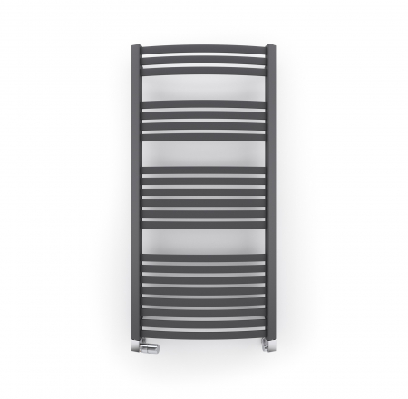 Dvieļu žāvētājs TERMA DEXTER 860x600mm Mettalic black krāsā