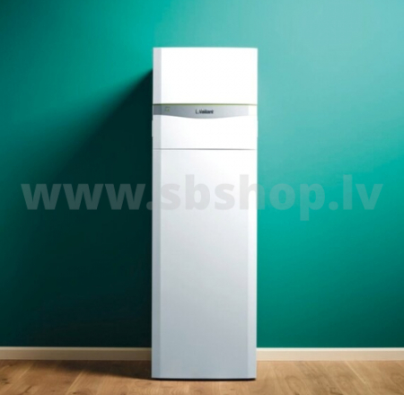 VAILLANT Siltumsūknis zeme-ūdens flexoCOMPACT VWF 88/4 230V 8,2kW ar iebūvētu 185L boileri