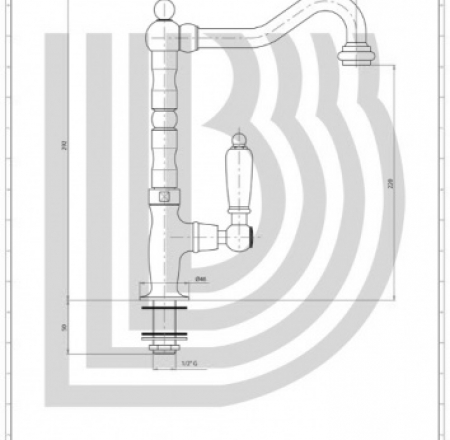 BIANCHI izlietnes maisītāji pagriežami FIRST bronza