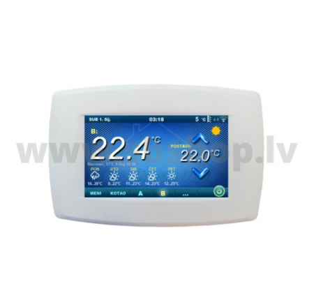 Istabas temperatūras korektors CSK Touch (Pel-Tec/BioTec-L), bezvadu