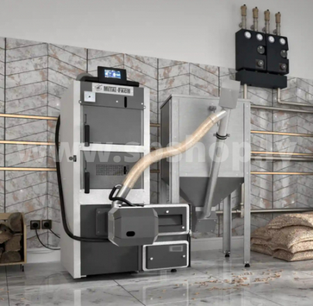 Sokol granulu apkures katli SEMAX BASIC DUO 20kW