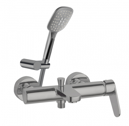 Maisītājs Vannas ALEXIA ar rokas dušu RamonSoler brushed nickel