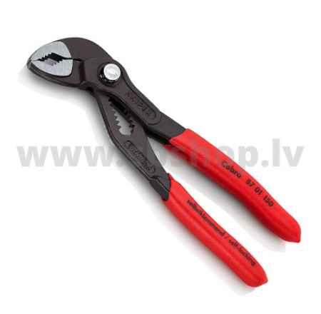 IN Stangas pārliekamās ar fiksāciju 150mm (30mm) Knipex