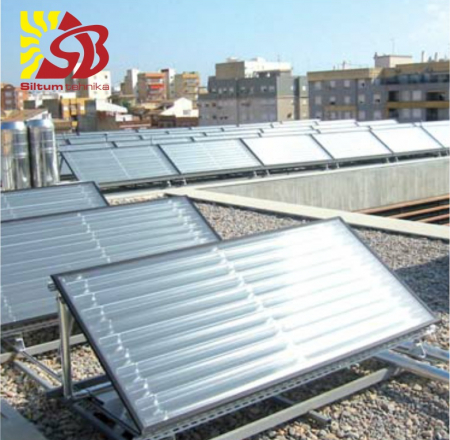 SOLARFOCUS Saules kolektori CPC-S1 2.8m2 (vakuuma plakanais)