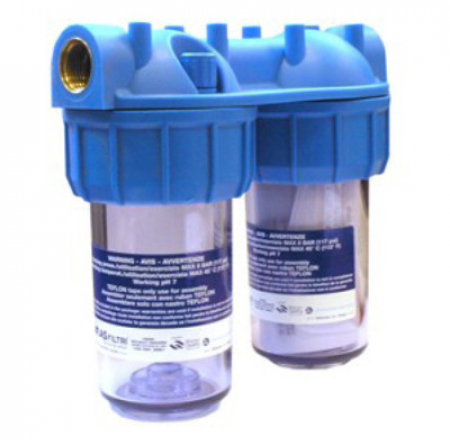 ATLAS filtru korpuss JUNIOR DUPLEX SX 7` 3/4"