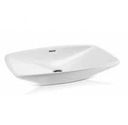 Izlietne SLIM Q 75x44x14 uz virsmas, balta