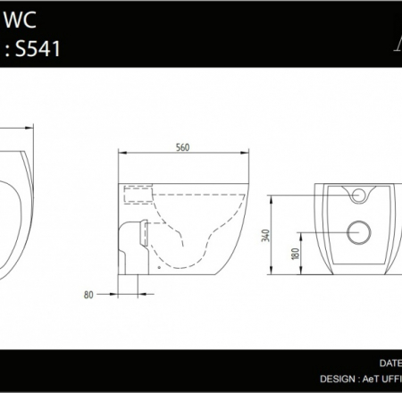 WC pods OVAL balts ar s/c vāku