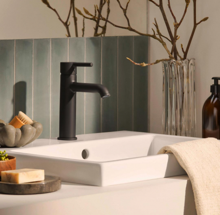 Maisītājs izlietnei ORAS STYLE bez noplūdes, melns