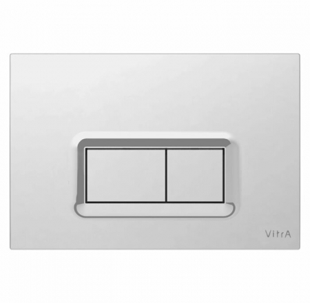 WC VITRA LOOP R taustiņš, hroms