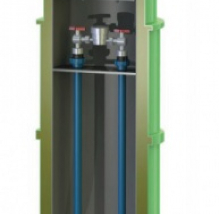 Ūdensmērīšanas akas PM400 ar pagarinājumu un čuguna lūku