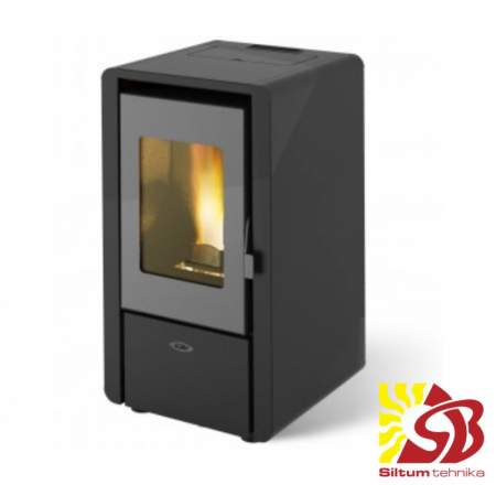 CENTROMETAL granulu kamīns CentroPelet Z6 K melns