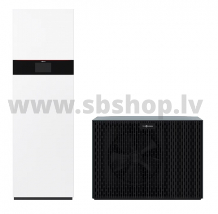 Viessmann Vitocal 222-S One Base siltumsūknis 7.5kW (2,6-10,4kW) ar dzesēšanas funkciju un AC