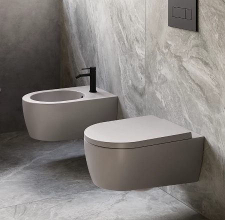 HATRIA FUSION pods piekarams ar SOFTCLOSE vāku SABBIA krāsā