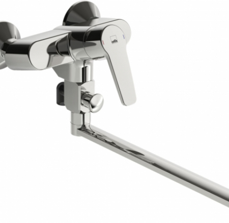 Maisītājs ORAS SAGA vannai ar 300mm izteci, hroms