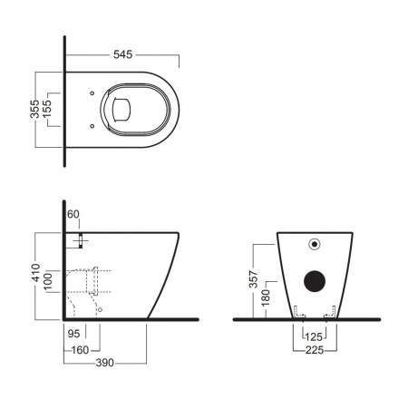 HATRIA FUSION pods grīdas ar SOFTCLOSE sistēmu