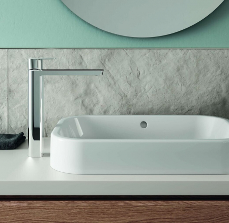 ORAS Stela izlietnes maisītājs bez noplūdes, augstais, hroms