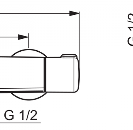 ORAS NOVA dušas un vannas termostats, melns matēts