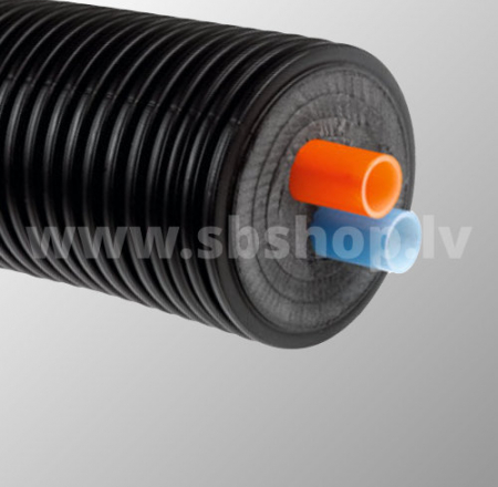 Siltumtrase DOUBLE 160/50x4.6 PE-Xa SDR11 PN6 apkurei TERENDIS